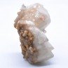 Quartz et périmorphose de calcite - Ploemeur, Morbihan, France
