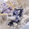 Fluorine et quartz - Grand-Champ, Morbihan, France