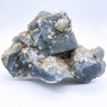 Blue fluorite - Chavaniac-Lafayette, Haute-Loire, France