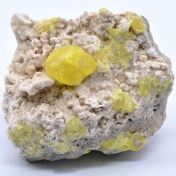 Sulfur - Cozzo Disi mine, Sicilia, Italy