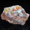 Wulfenite, mimetite and chrysocolla - Rawley mine, Arizona, USA