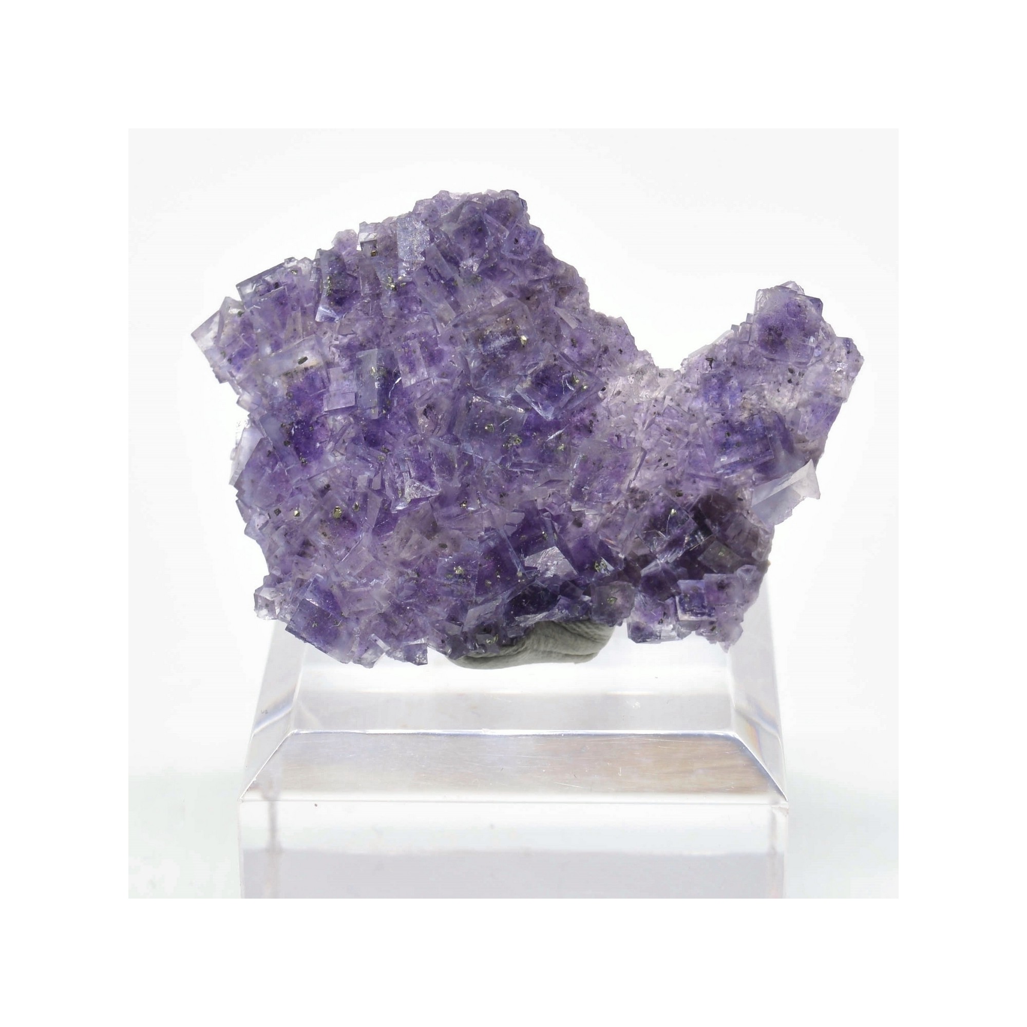 Fluorite and barite - Saint-Peray, Ardèche, France