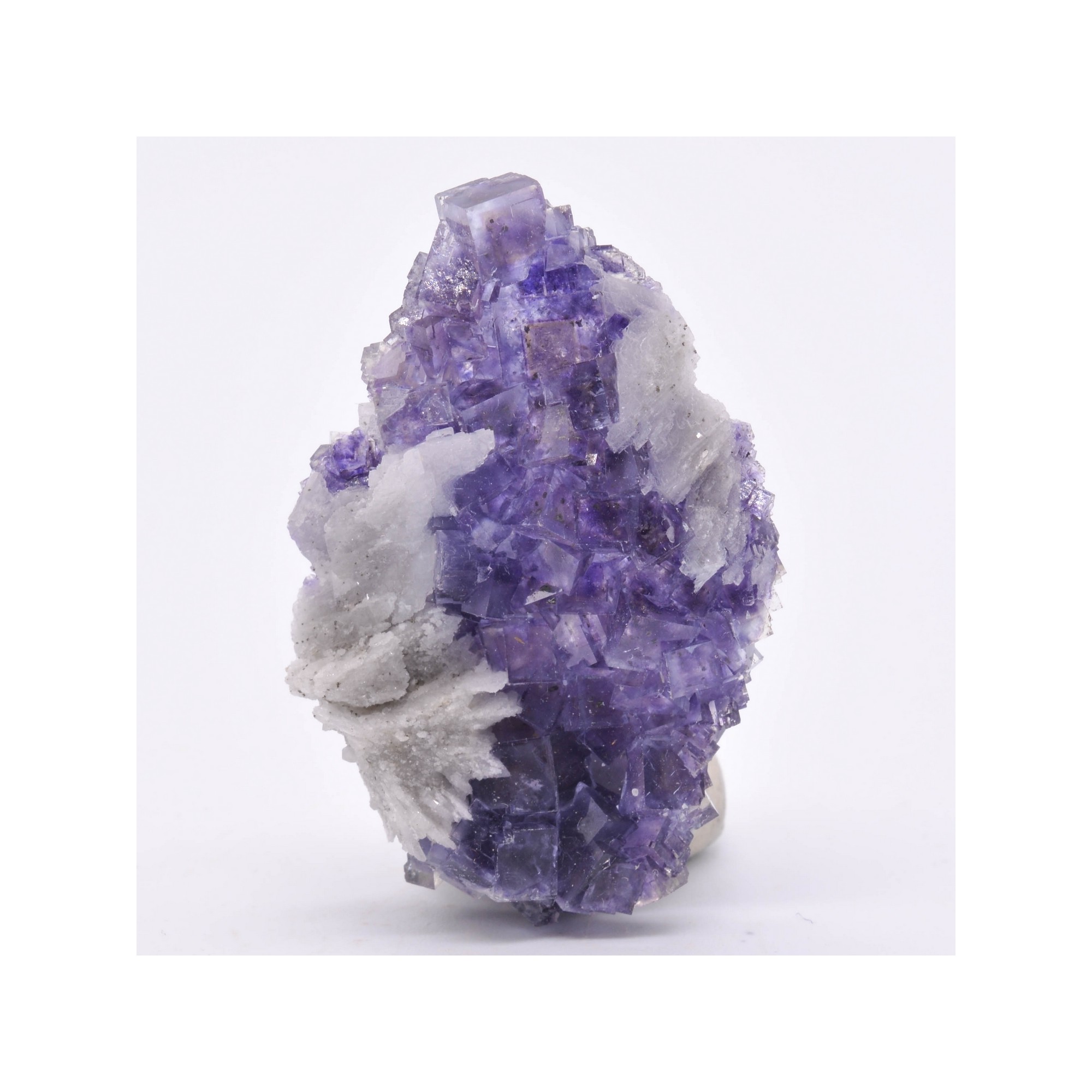 Fluorite and barite - Saint-Peray, Ardèche, France