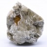 Scheelite et muscovite - Monts Xuebaoding, Pingwu, Province du Sichuan, Chine