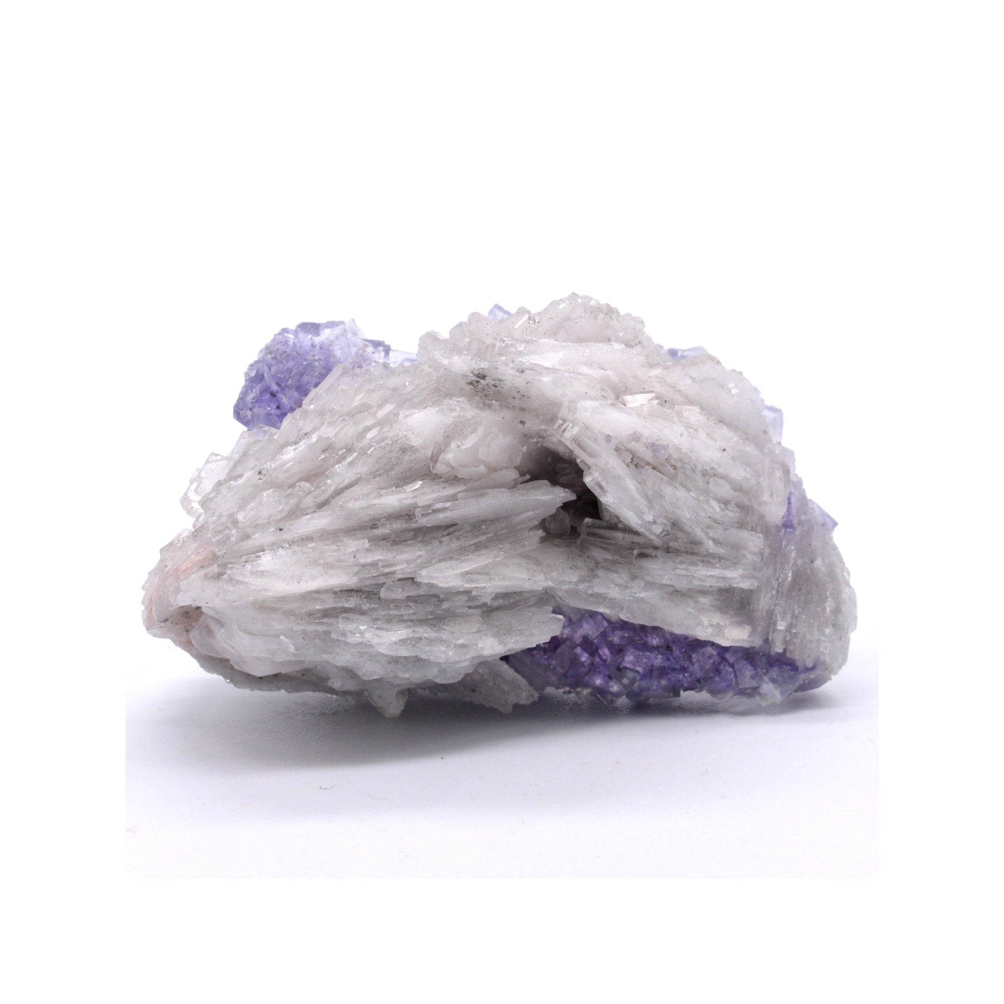 Barite and fluorite - Saint-Peray, Ardèche, France