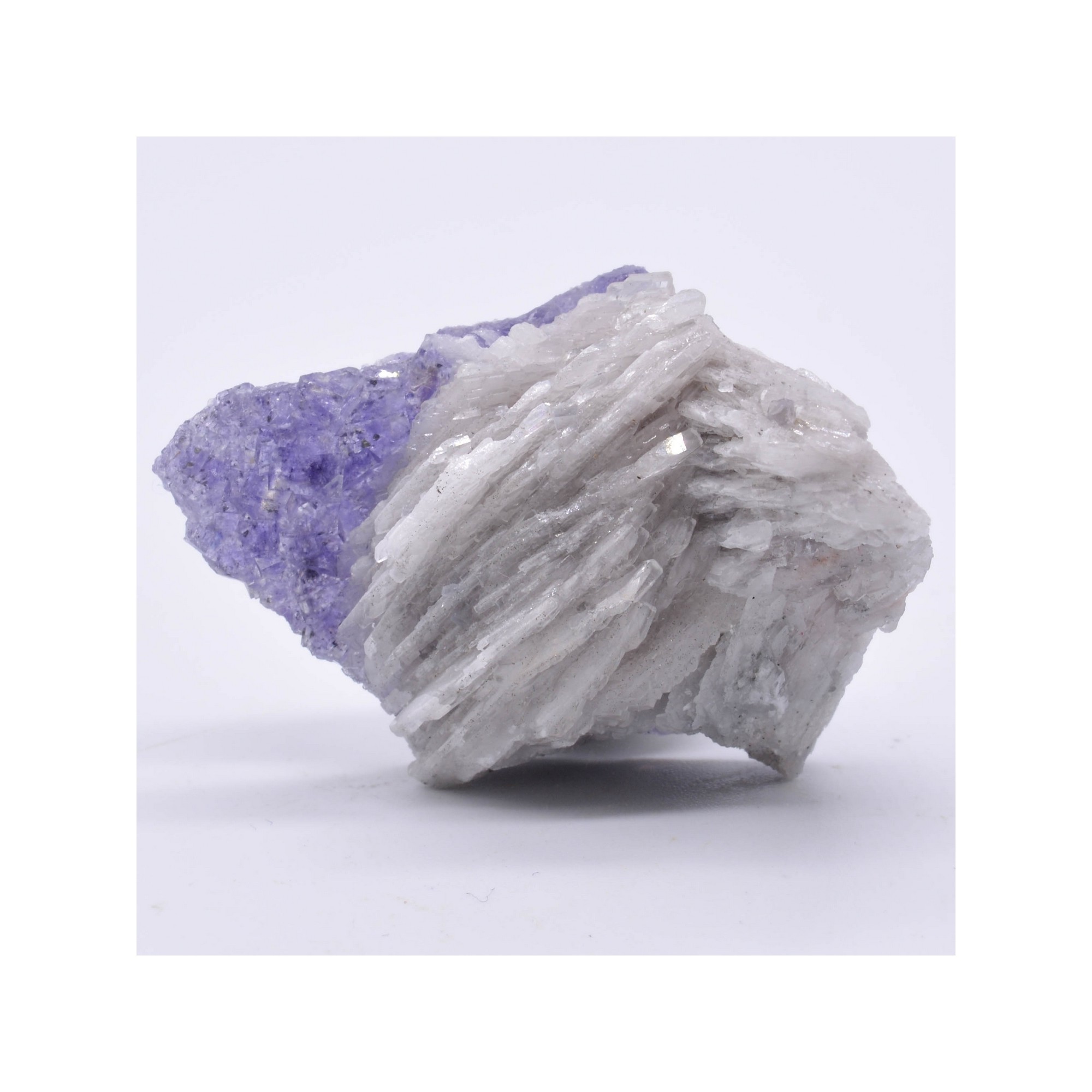 Barite and fluorite - Saint-Peray, Ardèche, France