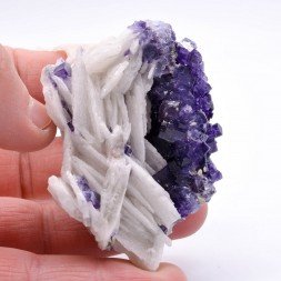 Barytine et fluorine - Saint-Peray, Ardèche, France