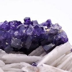 Barite and fluorite - Saint-Peray, Ardèche, France