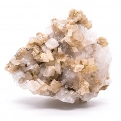 Quartz, calcite - Sigoyer, Alpes-de-Haute-Provence, France
