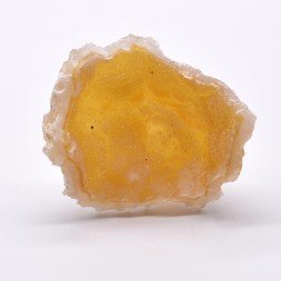 Calcédoine orange - Charroux, Haute-Vienne, France