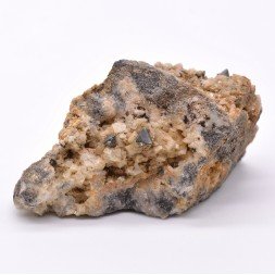 Tetrahedrite on dolomite - Loiras, Hérault, France