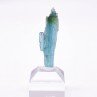 Tourmaline - elbaïte var. indicolite - Mine Santa Rosa, Itambacuri, Minas Gerais, Brésil