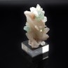 Stilbite, apophyllite verte et heulandite - Nashik, Maharashtra, Inde