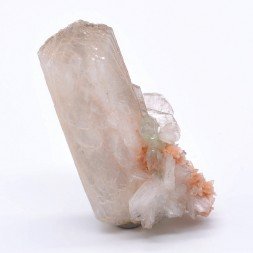 Stilbite, apophyllite verte et heulandite - Nashik, Maharashtra, Inde
