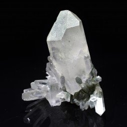 Quartz, Glacier de la Girose, Isère, France.