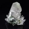Quartz, Girose glacier, Isère, France.