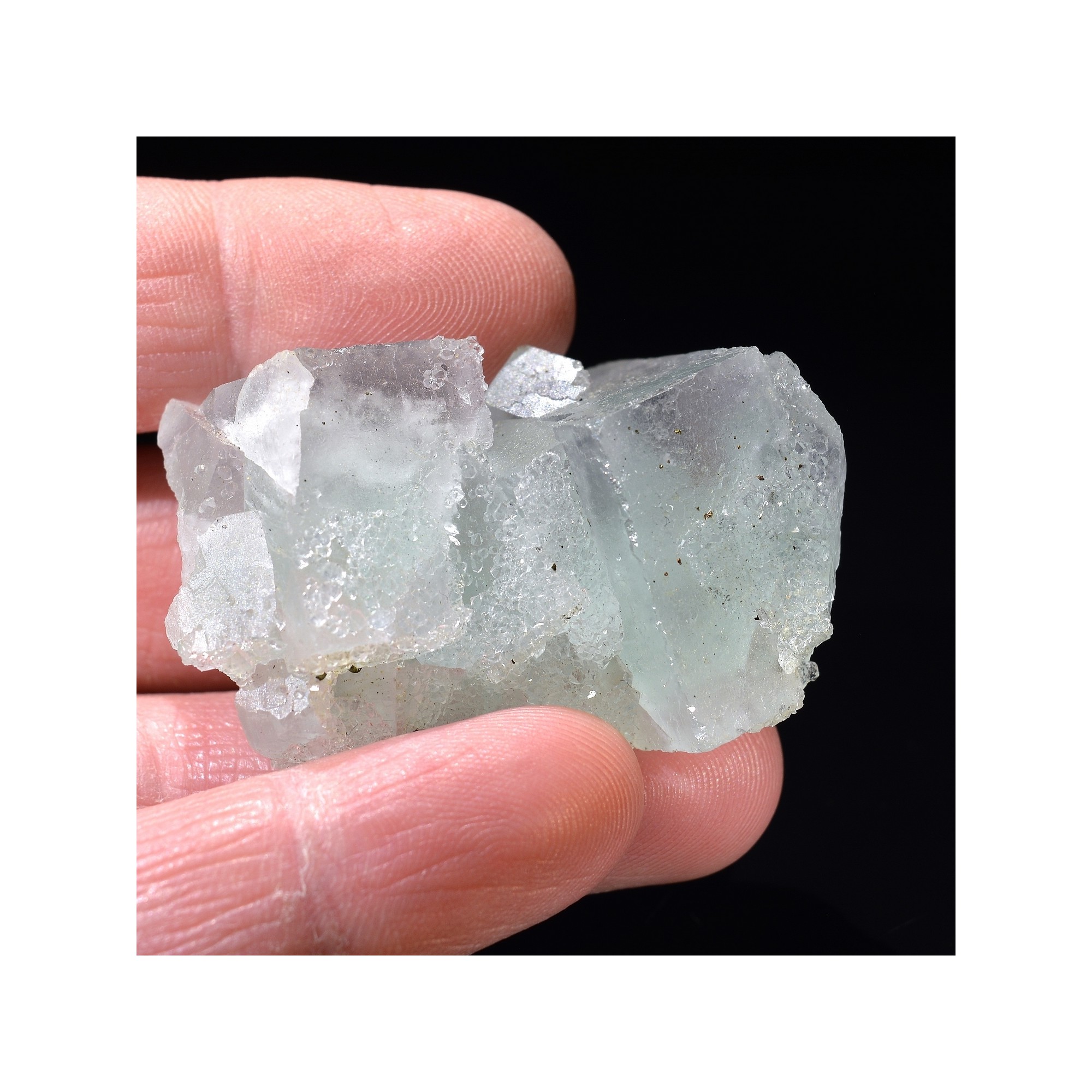 Fluorine et quartz, El Hammam, Maroc