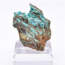 Aurichalcite - Mine Ojuela, Mapimi, Durango, Mexique