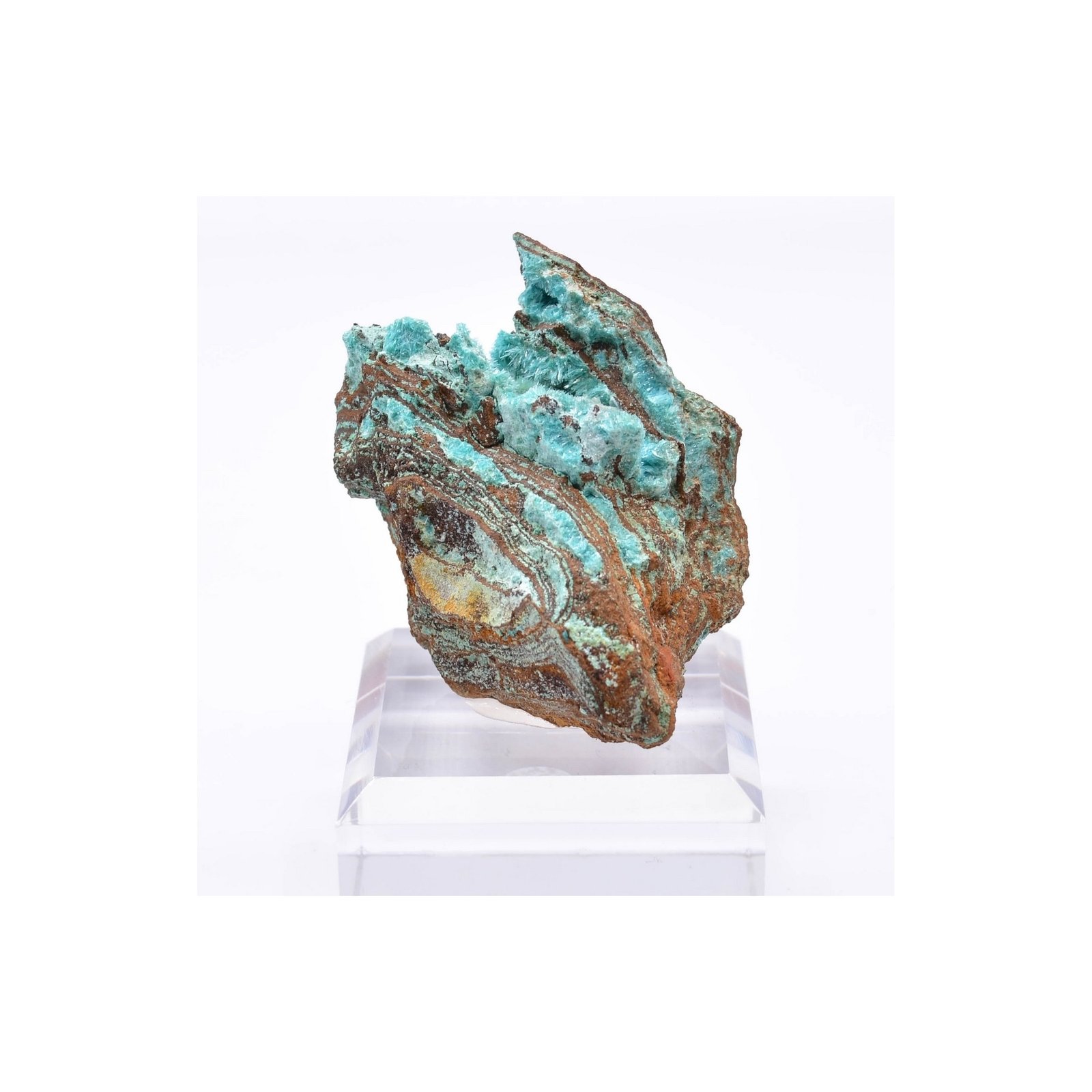 Aurichalcite - Mine Ojuela, Mapimi, Durango, Mexique
