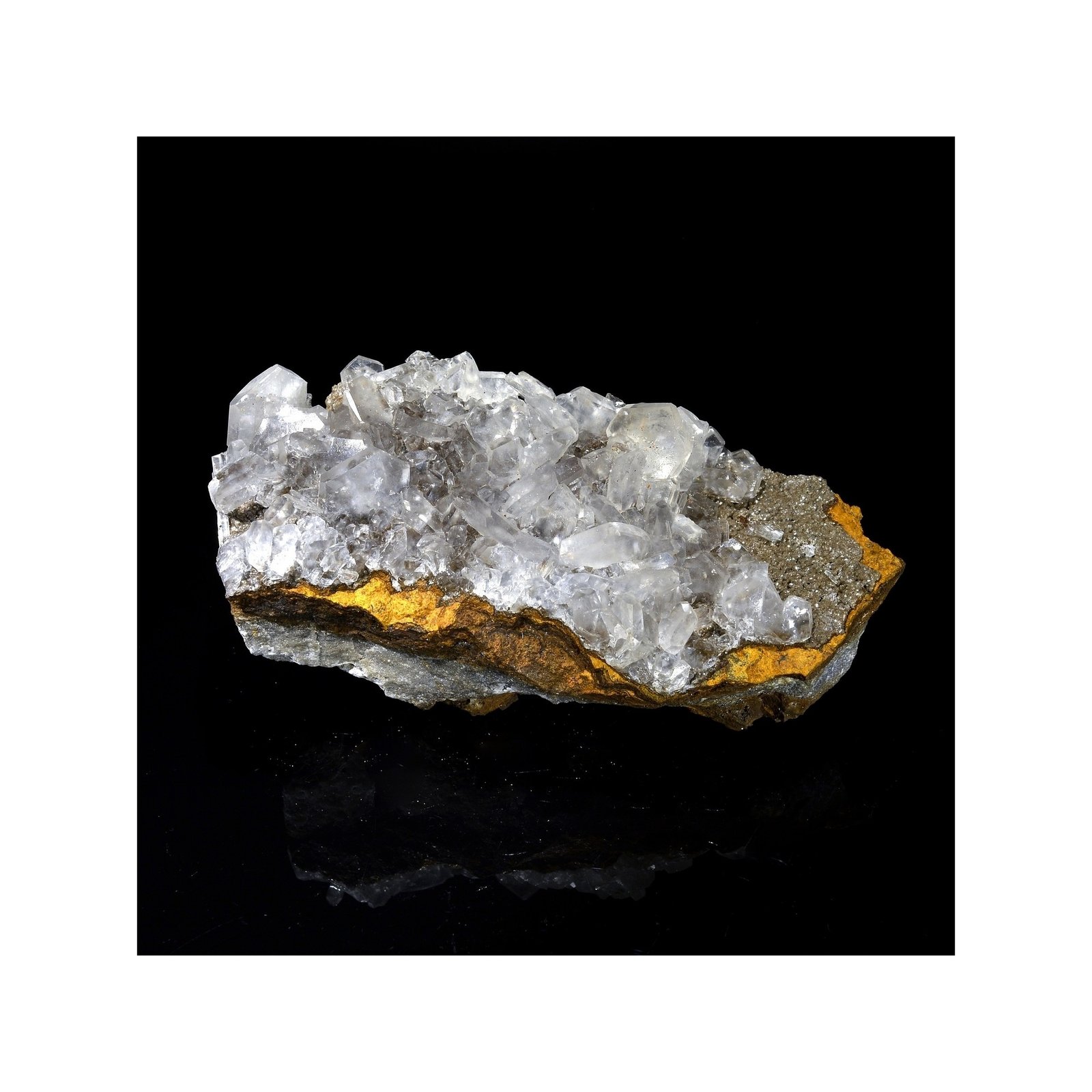 Calcite hexagonale - Mine Ojuela, Mapimi, Durango, Mexique
