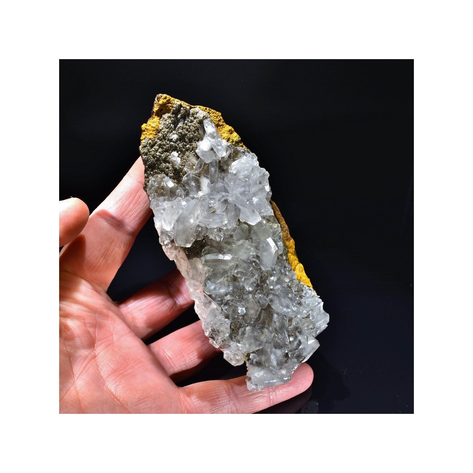 Calcite hexagonale - Mine Ojuela, Mapimi, Durango, Mexique