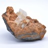 Calcite on siderite - Saint Pons, Alpes-de-Haute-Provence, France