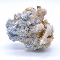 Fluorine et quartz - Chavaniac-Lafayette, Haute-Loire, France