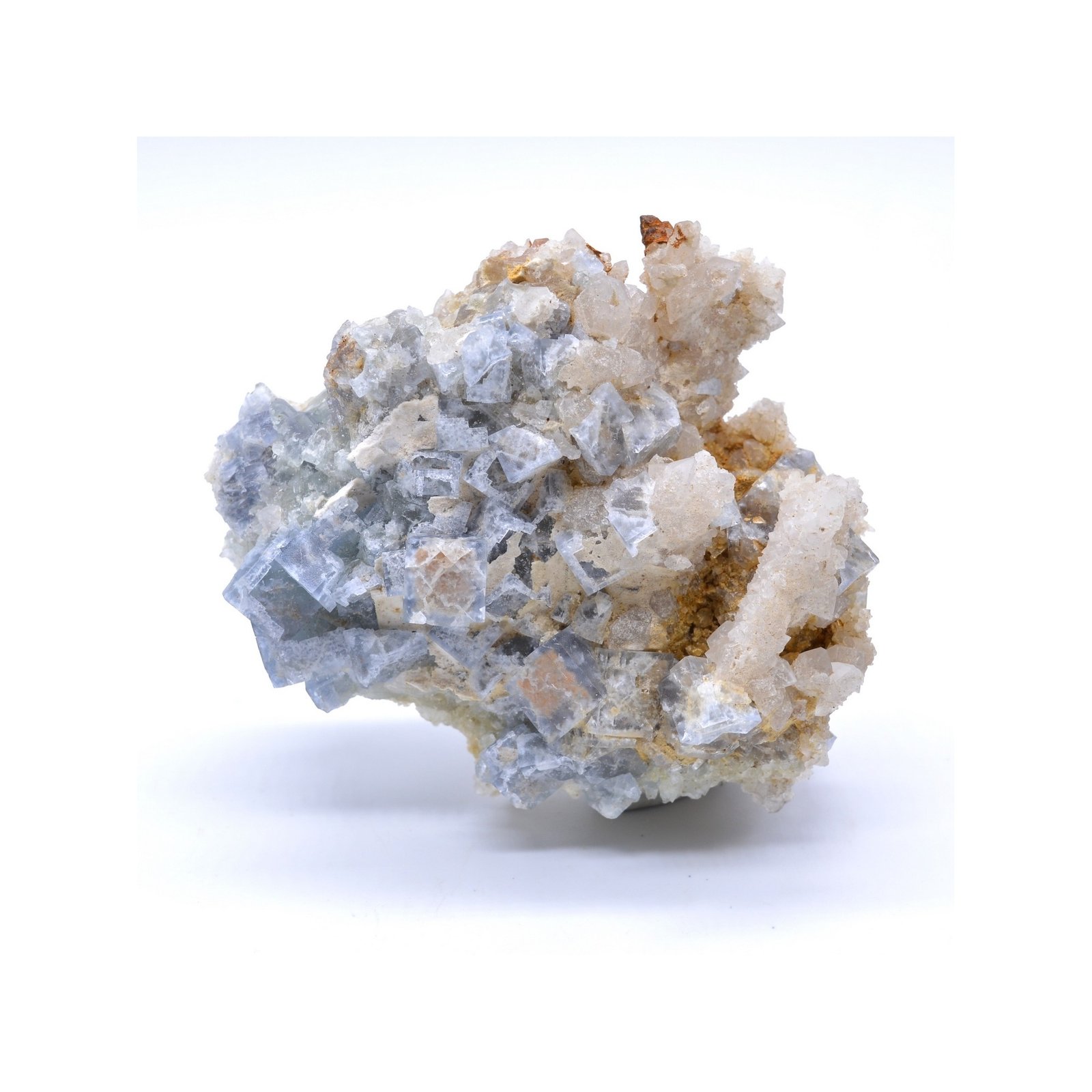 Fluorine et quartz - Chavaniac-Lafayette, Haute-Loire, France