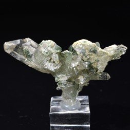 Quartz and chlorite - Le Plan du Lac, Isère, France