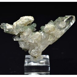 Quartz and chlorite - Le Plan du Lac, Isère, France