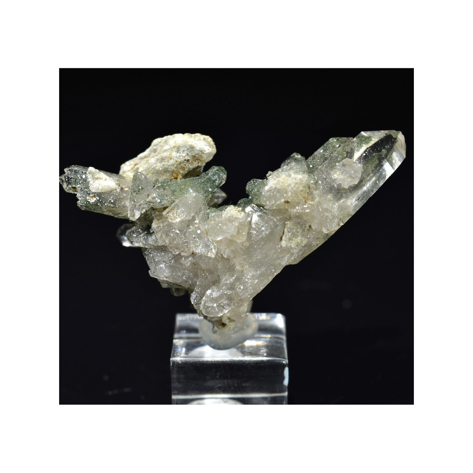 Quartz et chlorite - Le Plan du Lac, Isère, France