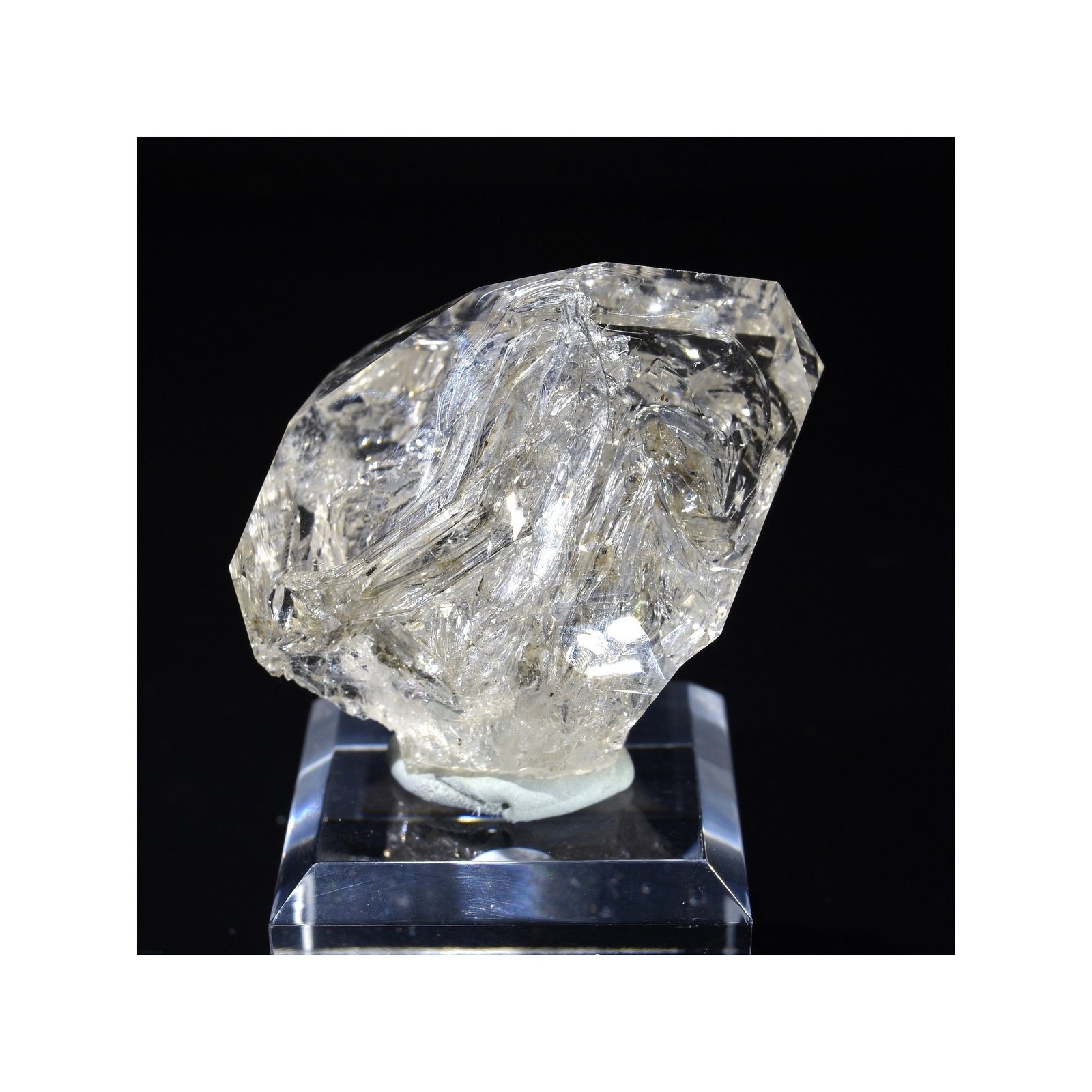 Quartz fenêtre - Turriers, Alpes de Haute-Provence, France