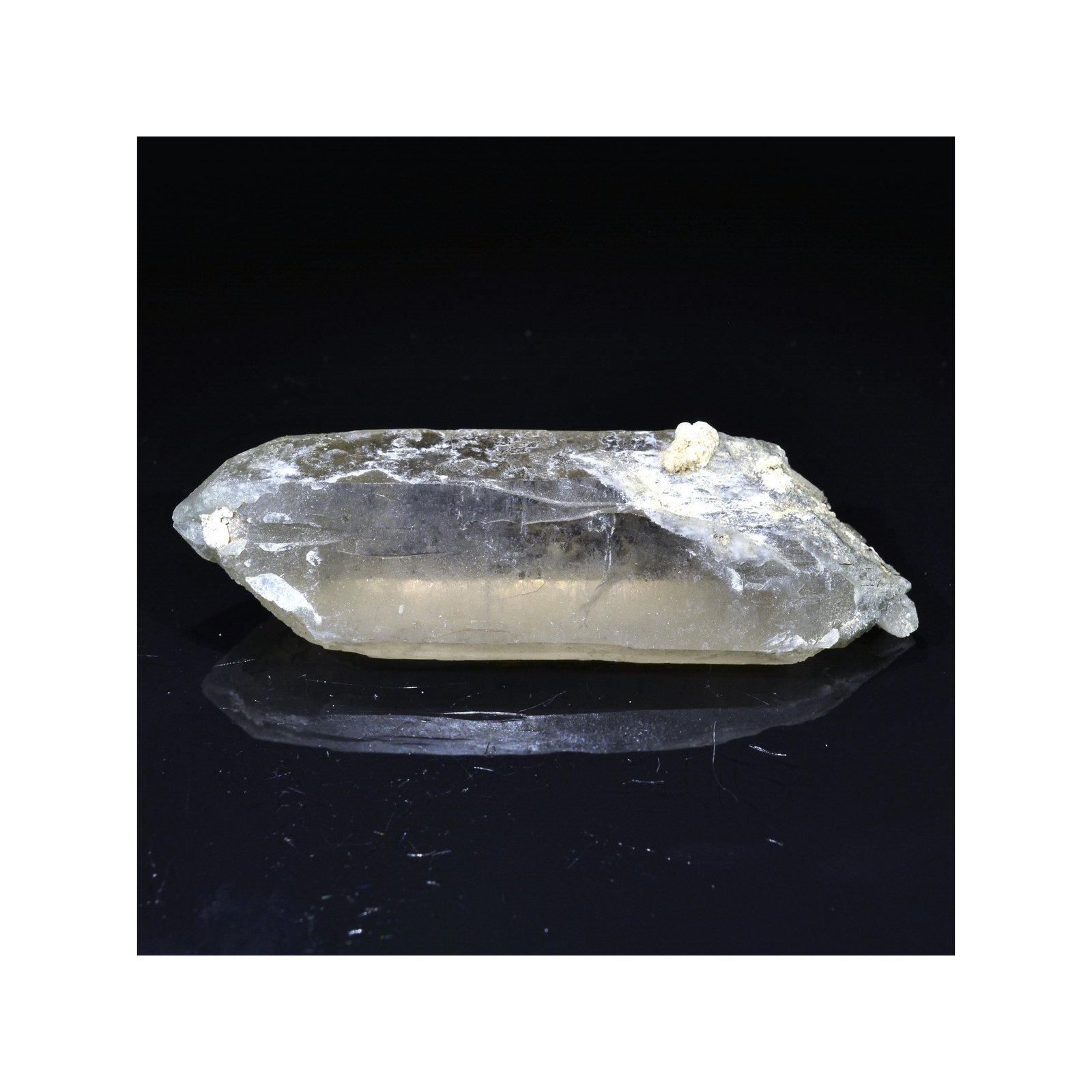 Quartz biterminé - Quily, Morbihan, France