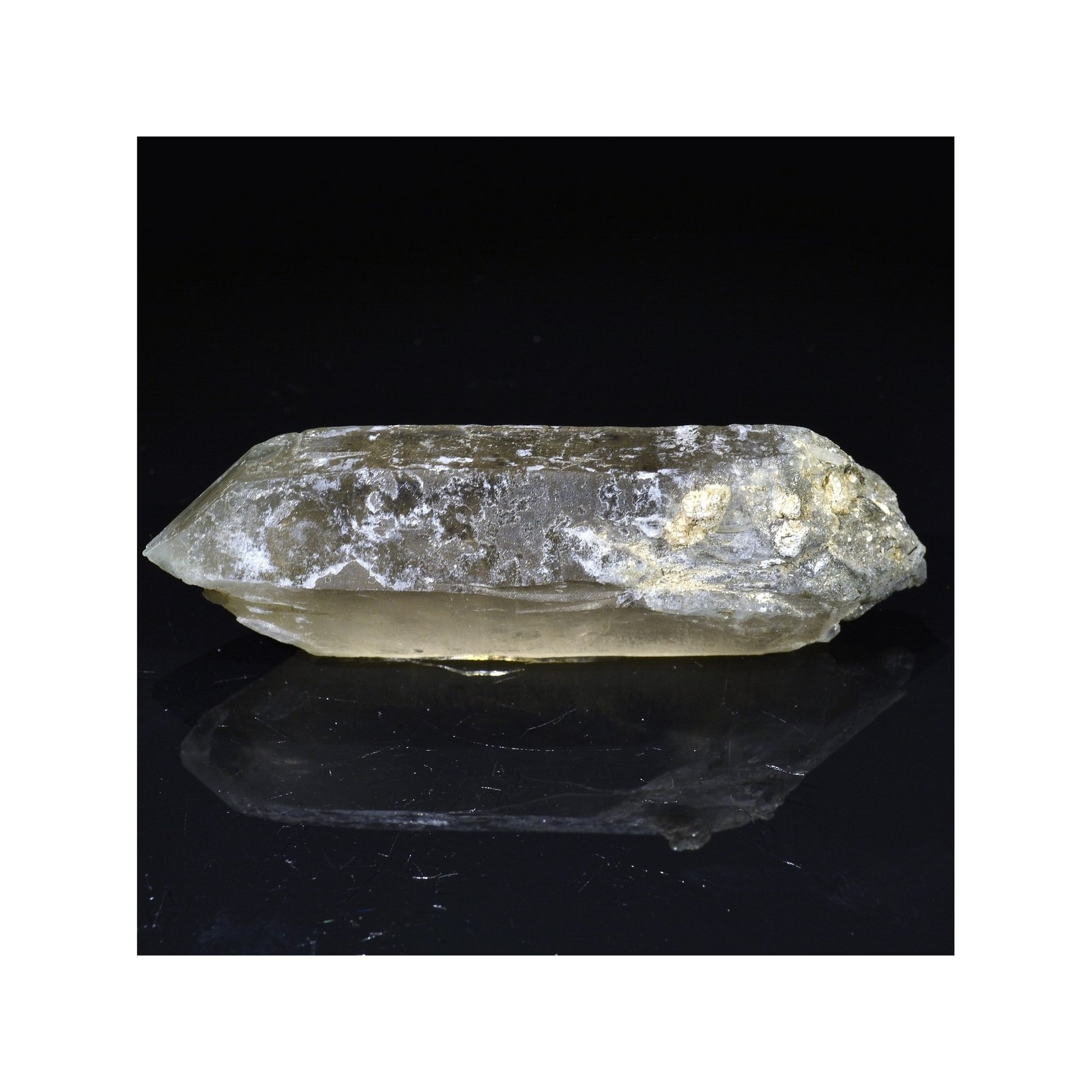 Quartz biterminé - Quily, Morbihan, France