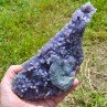 Améthyste botryoïdale - Calcédoine grappe - Mamuju, île Célèbes, Indonésie