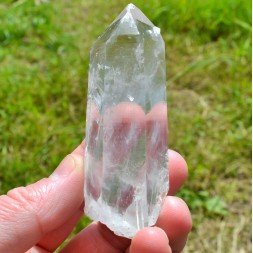 Pointe de quartz - Mine Penas Blancas, Boyaca, Colombie