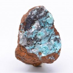 Aurichalcite, calcite - Ojuela mine, Mapimi, Durango, Mexico