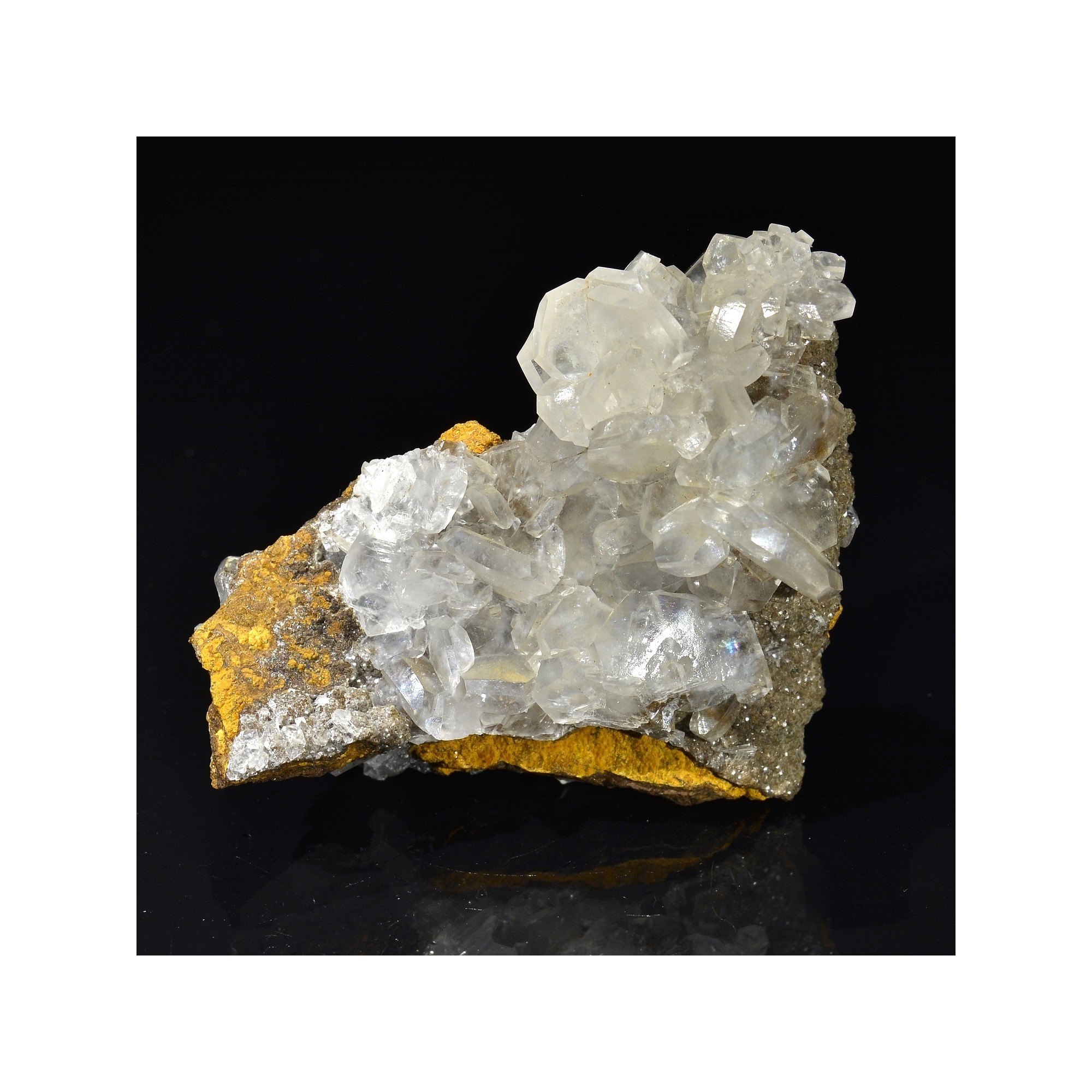 Calcite hexagonale - Mine Ojuela, Mapimi, Durango, Mexique