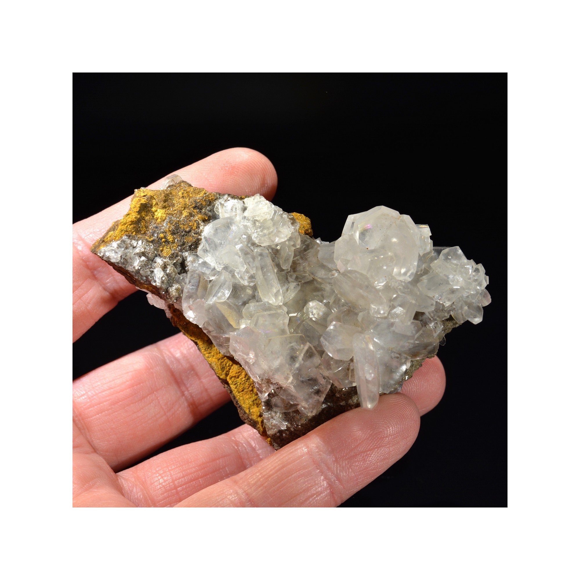 Hexagonal calcite - Ojuela mine, Mapimi, Durango, Mexico