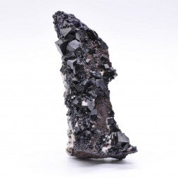 Fluorite antozonite, calcite - Ojuela mine, Mapimi, Durango, Mexico