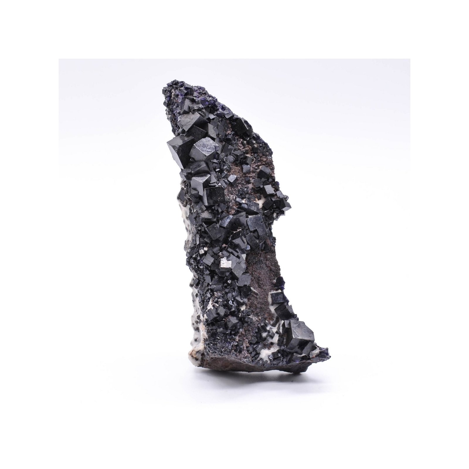 Fluorine antozonite et calcite - Mine Ojuela, Mapimi, Durango, Mexique