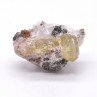 Apatite sur quartz - Cerro de Mercado, Durango, Mexique