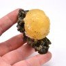 Stellerite and epidote - Diaboukara, Kayes region, Mali