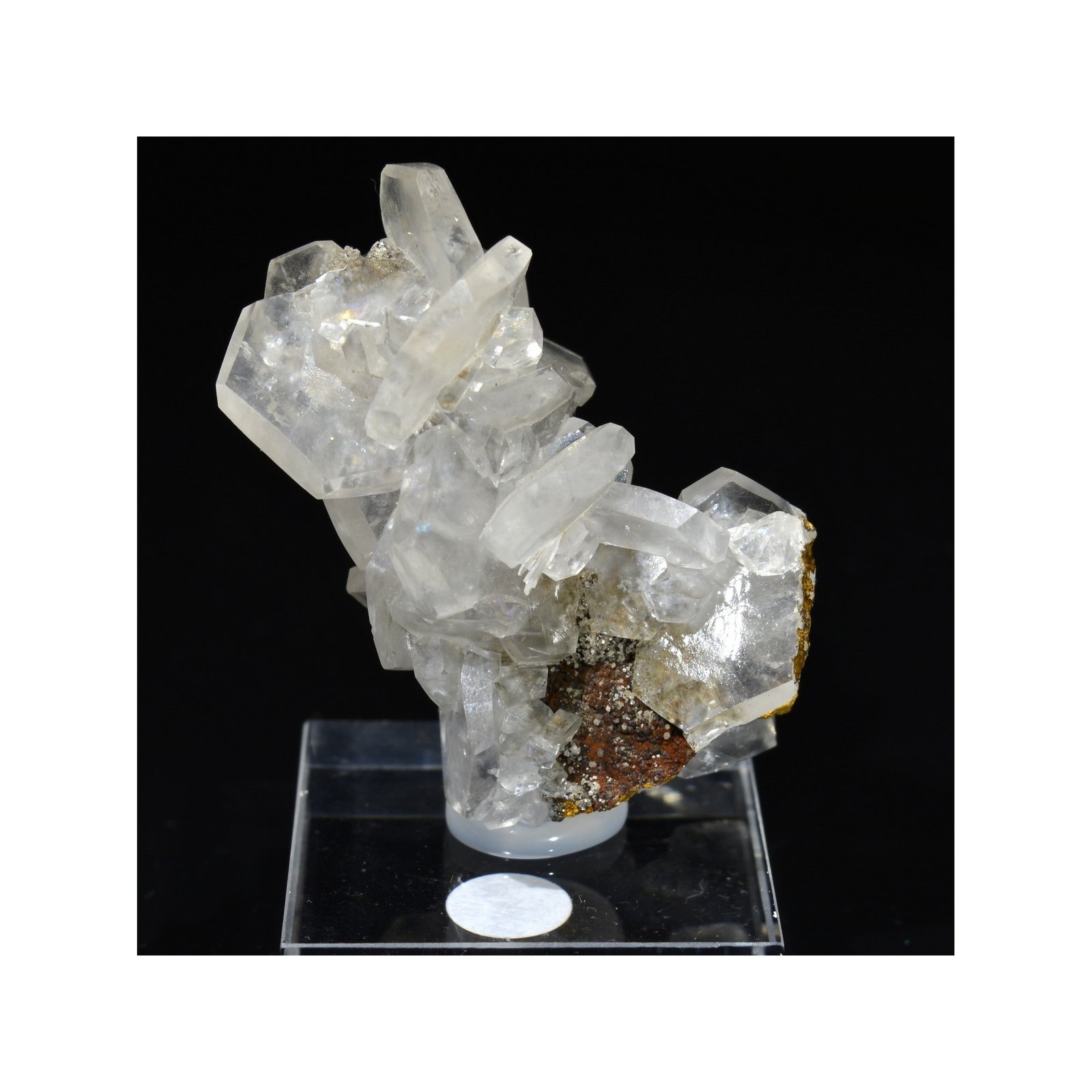 Calcite hexagonale - Mine Ojuela, Mapimi, Durango, Mexique