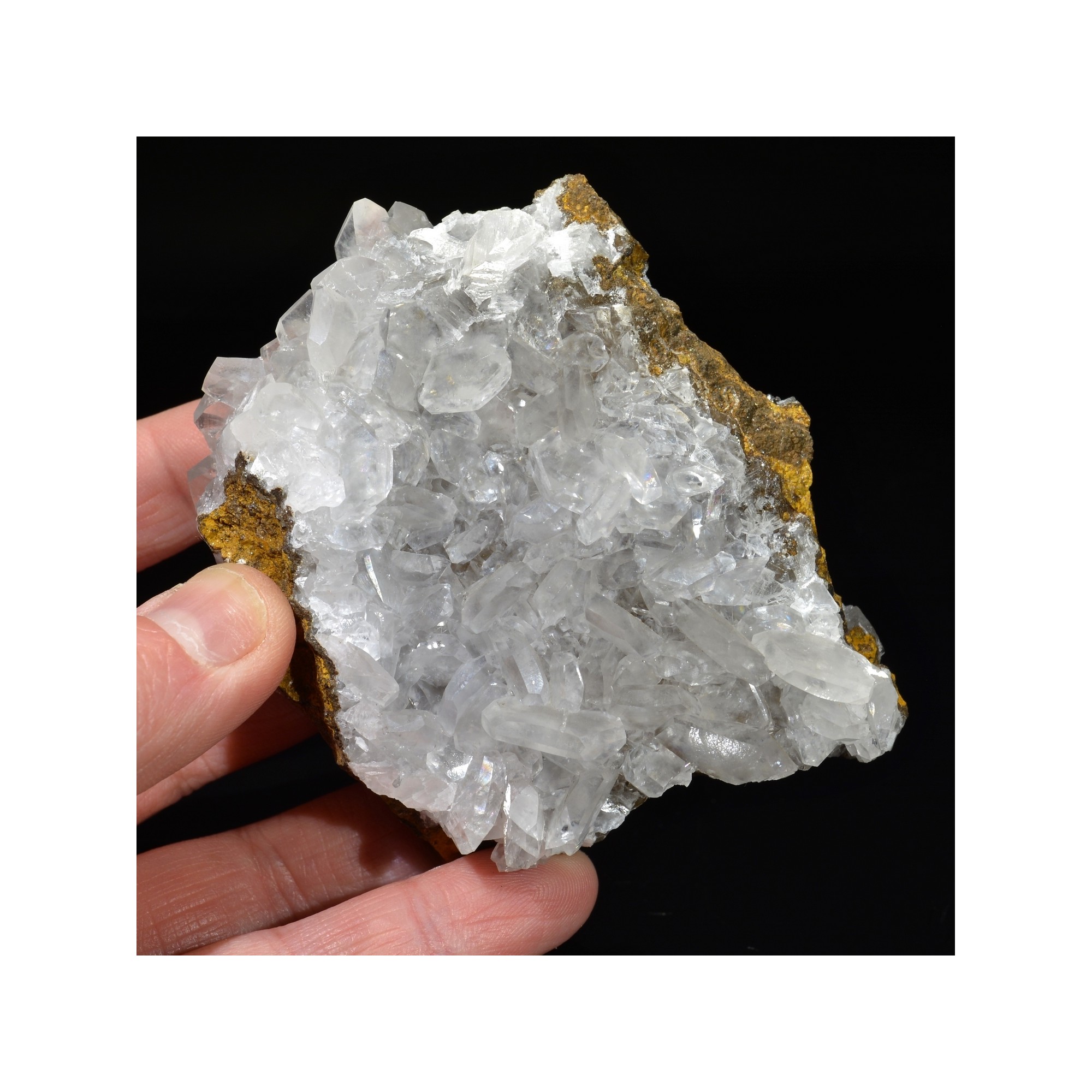 Calcite hexagonale - Mine Ojuela, Mapimi, Durango, Mexique