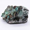 Rosasite, conichalcite, calcite - Ojuela mine, Mapimi, Durango, Mexico