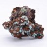 Aurichalcite, fluorine, goethite - Mine Ojuela, Mapimi, Durango, Mexique