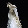 Argent natif sur calcite, Mine Bouismas, Bou Azzer, Maroc