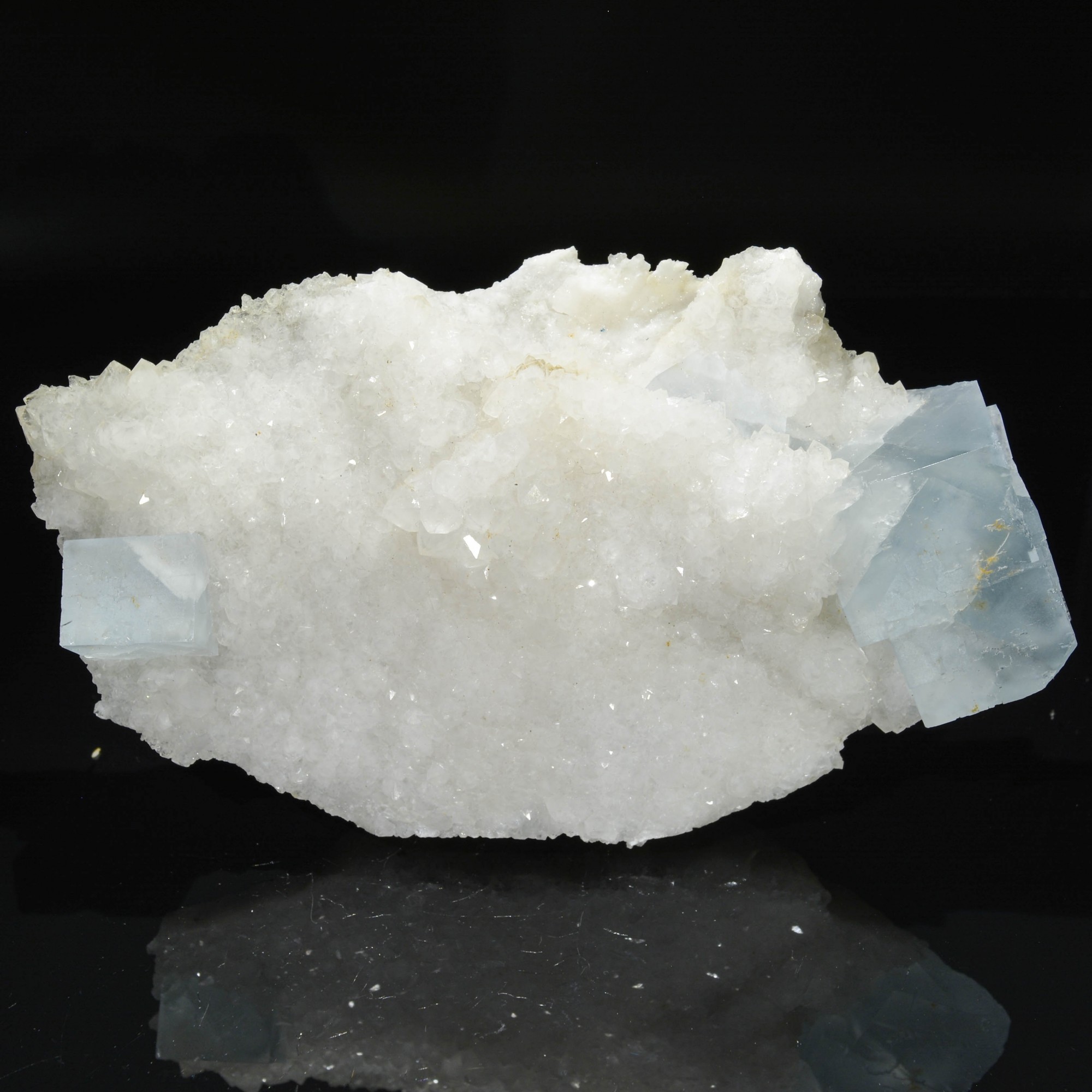 Fluorine et quartz - Le Burc, Alban, Tarn, France