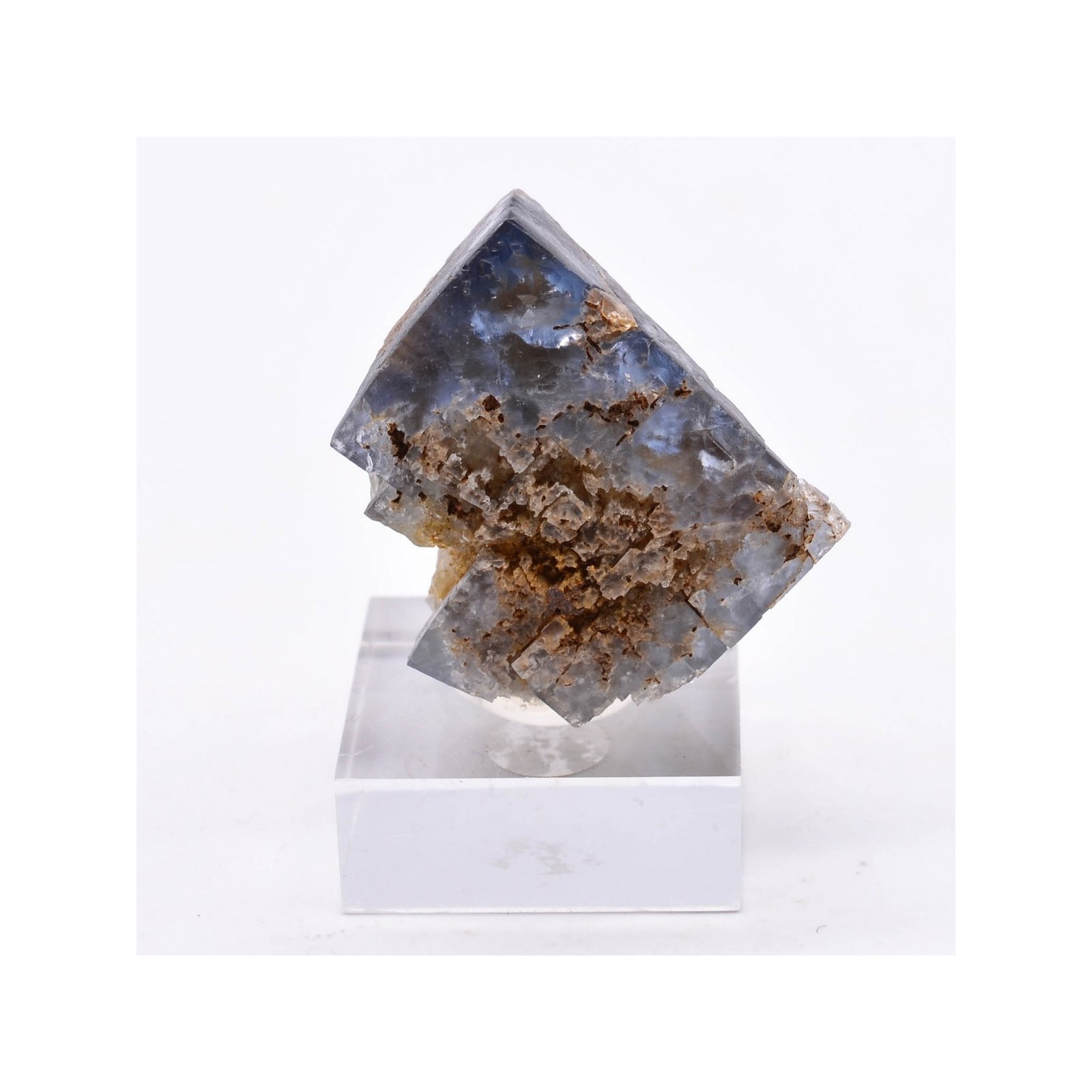 Fluorine - Mine des Sausses, Chavaniac-Lafayette, Haute-Loire, France